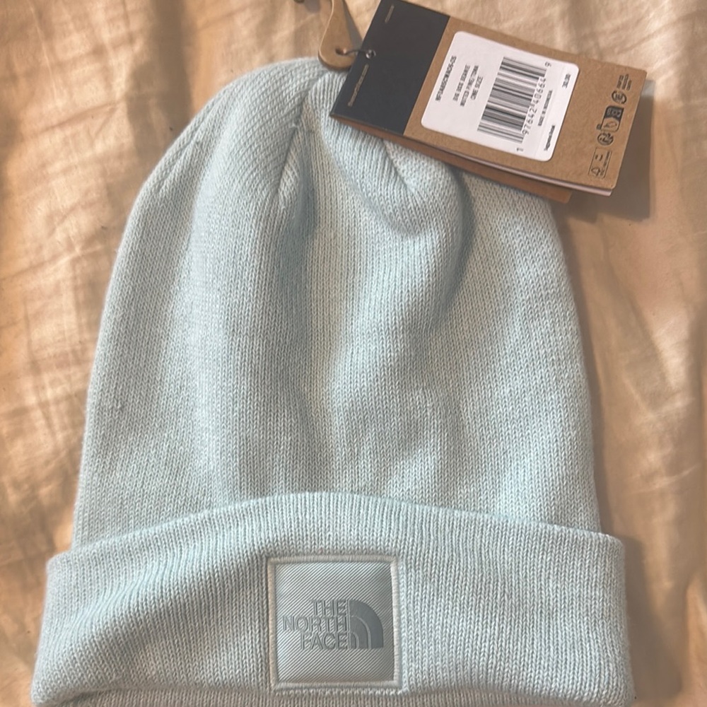 The North Face Sky Blue Knit Beanie